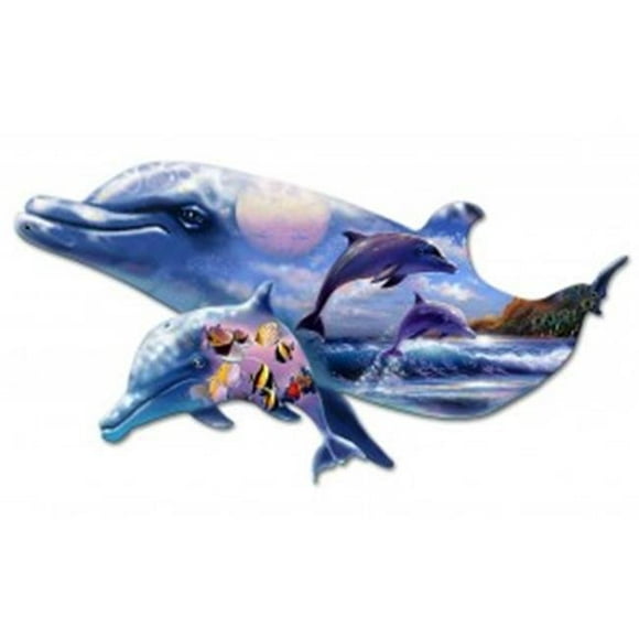 6x6 Multicolor Caroline's Treasures BB7120DS66 Dolphin Wall or Door Hanging Prints 6x6 Multicolor Caroline's Treasures BB7120DS66 Dolphin Wall or Door Hanging Prints
